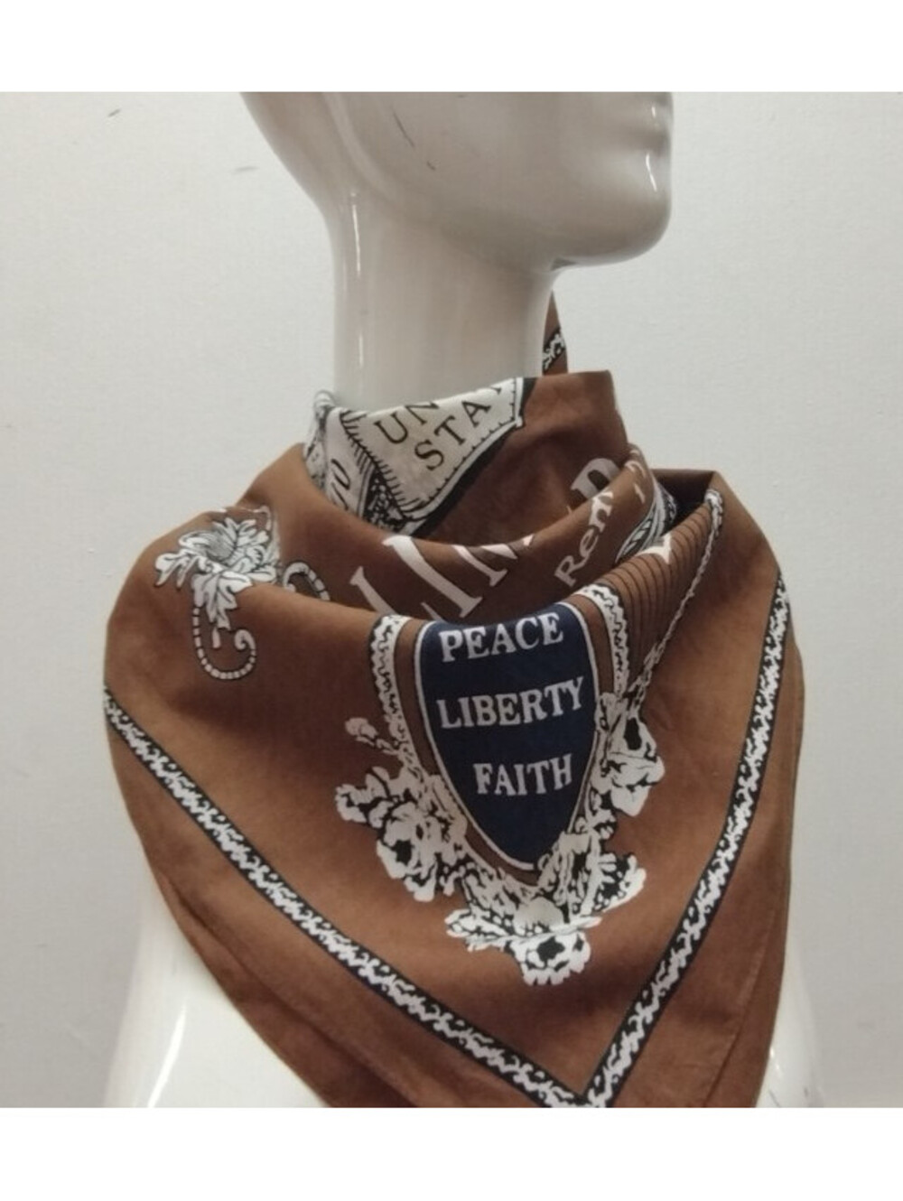 Vintage 1776 1994 Authentic THE LIMITED ERA OF BANDANNA Cotton Scarf Grunce Rare